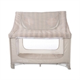 Cuna SWEET HOME 2 niveles con techo BEIGE